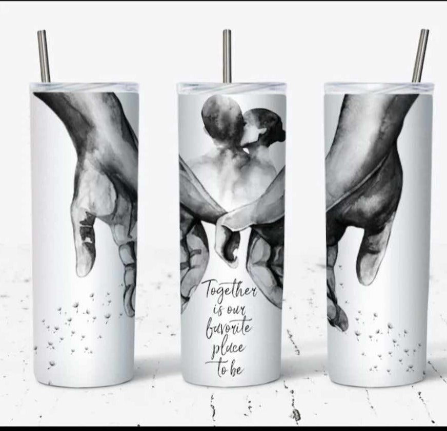 Together is Our Favorite Place to Be Tumbler