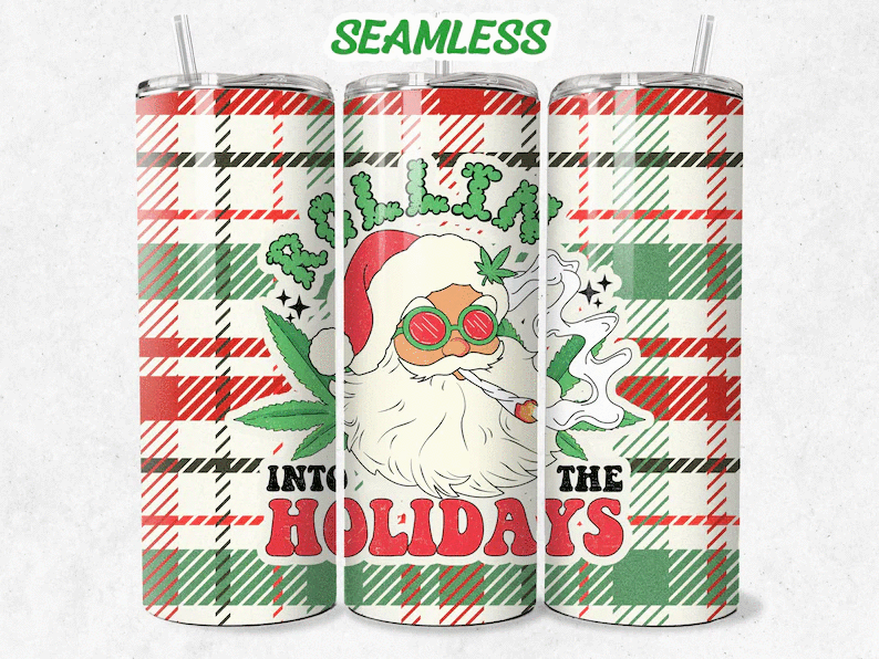 Rollin' Into the Holidays Tumbler