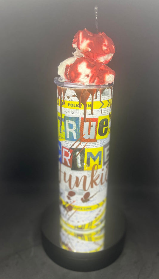 True Crime Junkie Tumbler