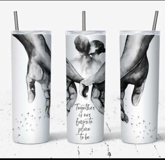 Together is Our Favorite Place to Be Tumbler