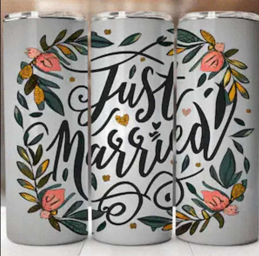 Just Married Tumbler