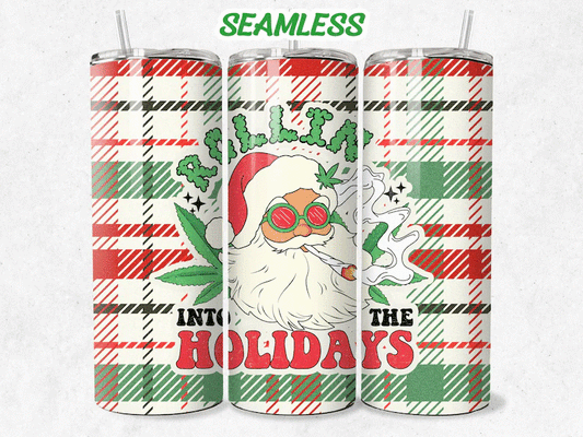 Rollin' Into the Holidays Tumbler